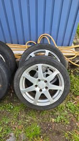 Pair 5x114.3 Alloy Wheels 16"