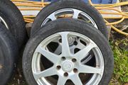 Pair 5x114.3 Alloy Wheels 16"