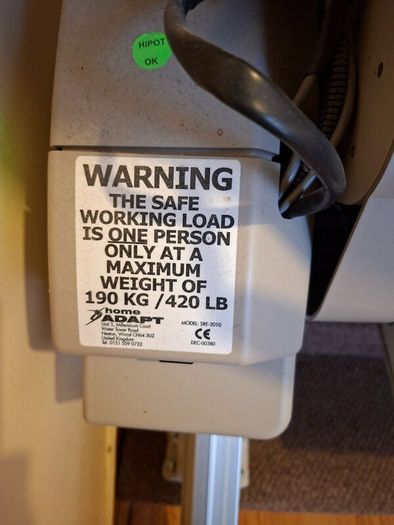Stair Lift Heavyduty 190k/420lbs For Sale Co Louth