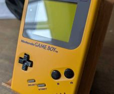 Nintendo Gameboy DMG-01 (the OG) in a NEW Yellow Shell - Optional Flash Cart - #427