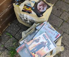 2 bags of dvd movies