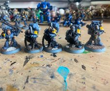 Warhammer 40k Space Wolves Long Fangs Squad