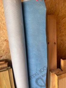 Breathable membrane roof