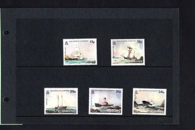 1987 Alderney Shipwrecks Commemorative Stamps Presentation Pack