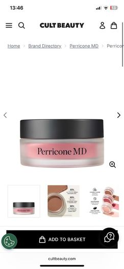 Perricone MD NMS Illuminating Tinted Balm, highlighter