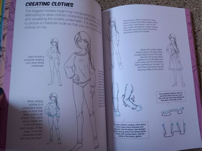 Manga & Anime drawing books