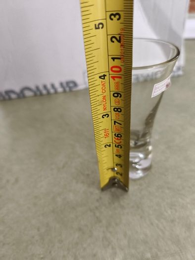 Duiske Glass. Single Shot glass, Killkanny crystal.