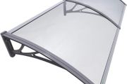 Front Door Canopy Outdoor Awning, Rain Shelter for Back Door, Porch, Window (MULTIPLE SIZES)