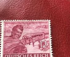 Rare Genuine WW2 German stamp