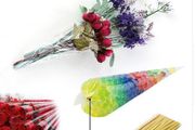 lot of 100 pcs clear cones perfect for candy carts sweets, party buffet decoration wedding LOT OF 100 pcs size 25 cm x 13 cm