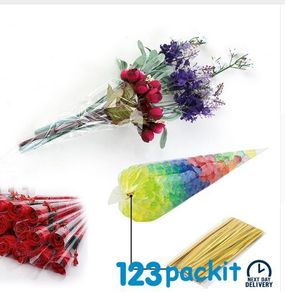 lot of 100 pcs clear cones perfect for candy carts sweets, party buffet decoration wedding LOT OF 100 pcs size 25 cm x 13 cm