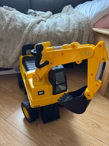 CAT Excavator Push-Along Ride On