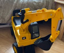 CAT Excavator Push-Along Ride On