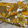 1970s curtain, vintage curtain, Retro floral curtain Image 9