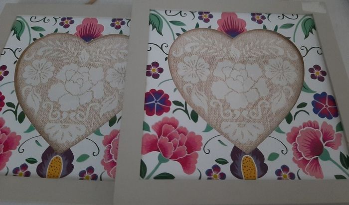 New heart photo frame