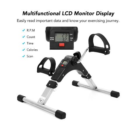 BRAND NEW Indoor Cycling Bike Stepper w/ Adjustable Resistance For Home Office Gym