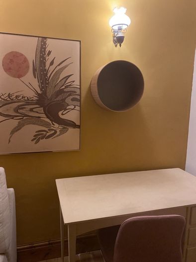 Beautiful Midcentury white desk