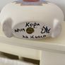 Kopa Pottery Native American Vase 22K Gold 12cm high Image 8