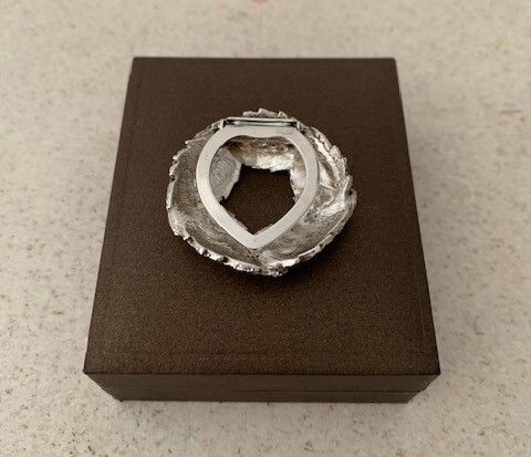 Mid Century Scarf Brooch