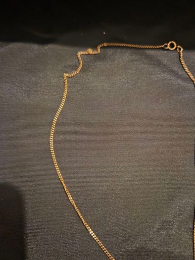 Our Lady of Garabandal Relic on 9ct Gold Chain