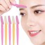 3/10Pcs Eyebrow Razor Eyebrow Trimmer Women Face Razor Hair Remover Eye Brow Shaver Blades for Cosmetic Beauty Makeup Tools Image 7