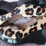 Leopard Wedge Shoes Size 38 Pedro Anton Image 4
