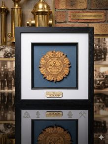 Dublin Fire Brigade Laser Engraved Emblem Picture Frame