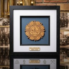 Dublin Fire Brigade Laser Engraved Emblem Picture Frame
