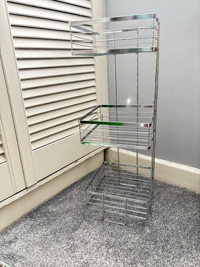 Stainless Steel tiered shelves