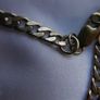 Vintage 9c 375 Gold Solid Yellow Gold  Link Bangle Bracelet L-8" 8.6 g and Box Image 8