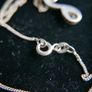 Sterling Silver 925 Necklace - Pendant CZ, Chain 3,5g Image 8