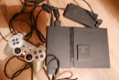 Playstation 2 slim - PS2 slim  (works well)