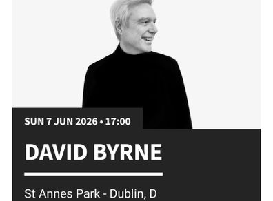 David Byrne Tickets