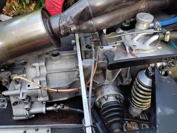 race car with spares at extra cost