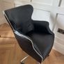 Beautiful Leather Office Swivel Chair Image 5