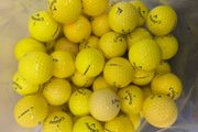 Golf Balls (Yellow Callaway)