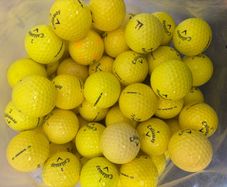Golf Balls (Yellow Callaway)
