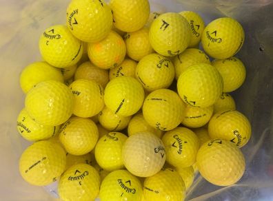 Golf Balls (Yellow Callaway)