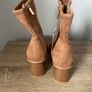 Size uk4 suede ankle boots Image 3