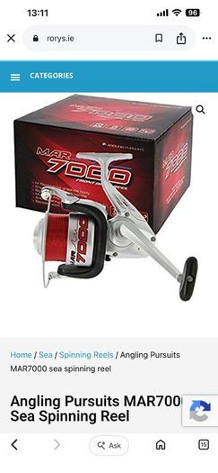 fishing rod and reel
