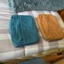 Two Soola Studio Pouches Aquamarine and Cinnamon Image 2