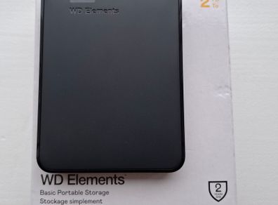 WD Elements 2TB Hard Drive