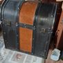 Beautiful Vintage Dome Top Wine Trunk Box 60s or 70s, Postage Available or Collection, Image 4