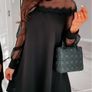 Boho Dress Trapezoidal Tulle Sleeves Lace Image 7