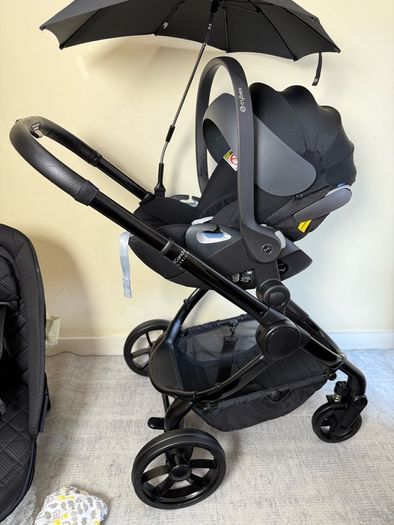 icandy peach 7 cerium collection Cybex car seat and isofix base rotating
