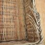 Set of rectangular wicker and rattan storage baskets Image 8