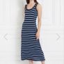 Cardigan & dress co-ord size 12 gallery navy & blue Image 4