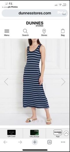 Cardigan & dress co-ord size 12 gallery navy & blue