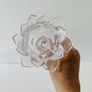 Lotus Glass Candle Holder Image 2