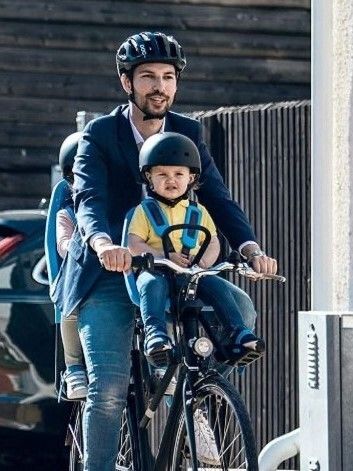 Thule Yepp Mini Front Child Bike Seat in Black